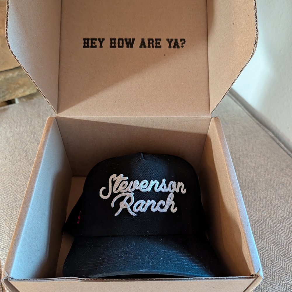 Stevenson Ranch Script Snapback Hat NEW - Picture 4 of 4